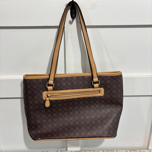 Giani Bernini for Macy’s Signature Ice Skating Bears Tote Holiday Christmas - Picture 7 of 10